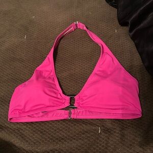 Hot pink swimsuit top